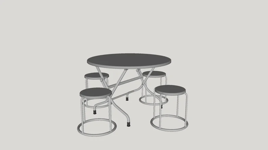 Stainless Steel Dining Table
