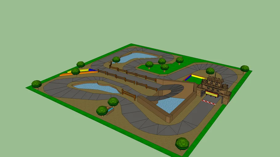 SNES Mario Circuit 4