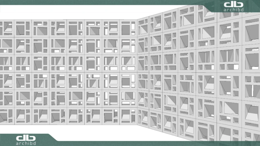 Perforated Wall