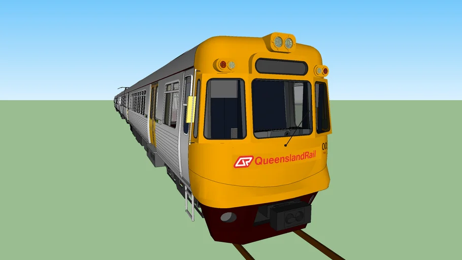 Queensland Rail EMU 3-Car Set