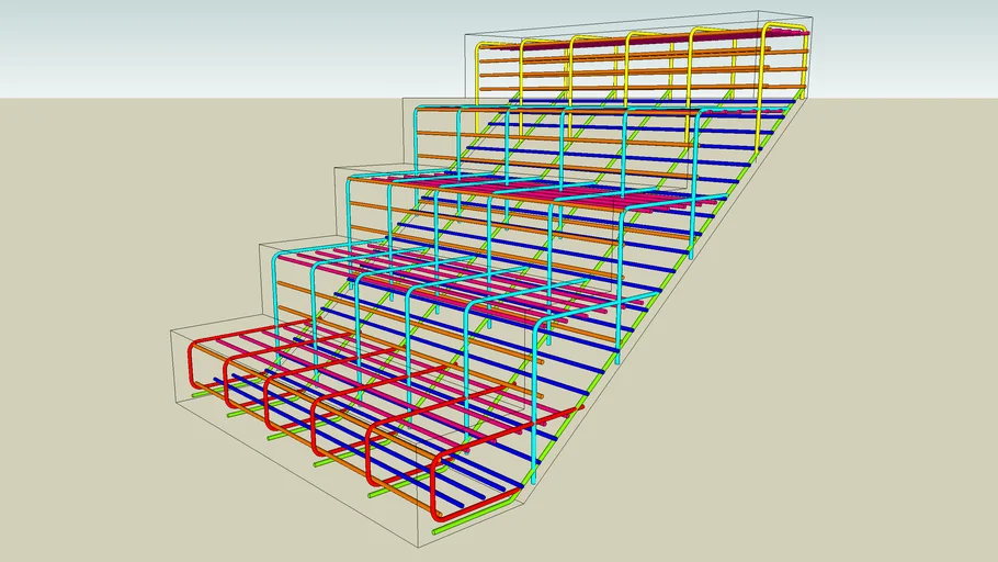 CONCRETE STAIRCASE REINFORCEMENT