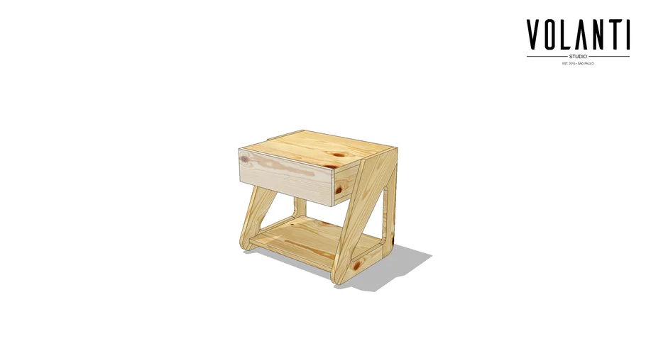 Mesa de cabeceira Des Menines