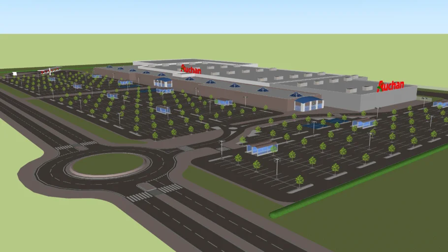 Centre commercial Auchan