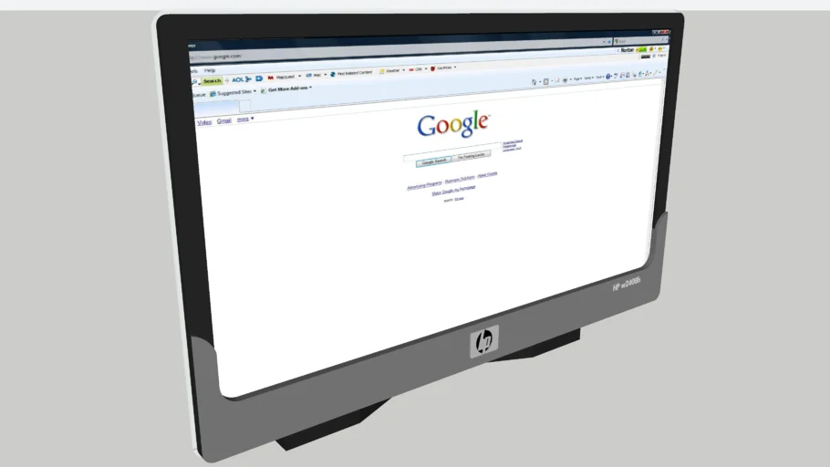 22nd Century HP w2408h Desktop Monitor