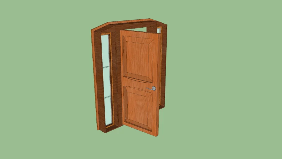Wooden door