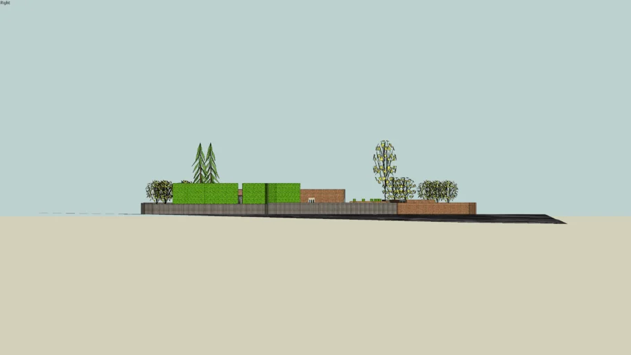 David Beasley Garden Design And Landscaping, Hull, East Yorkshire, Uk - SketchUp Model#1