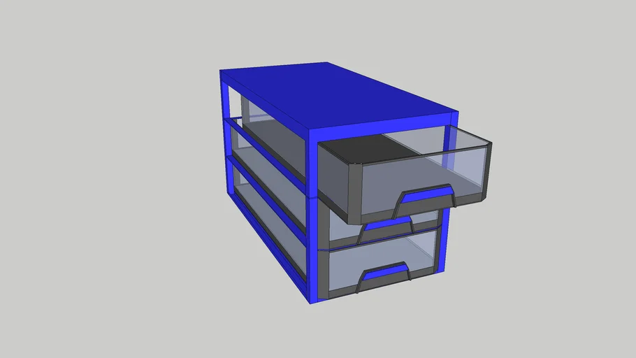 Tool Box With Drawers / Çok Amaçlı Alet Kutusu