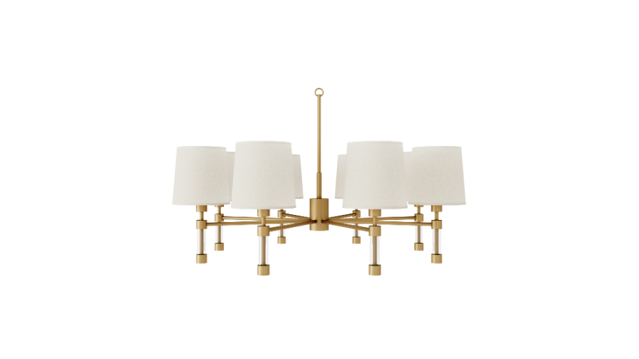 Lustre Massimo - Foco Metallo