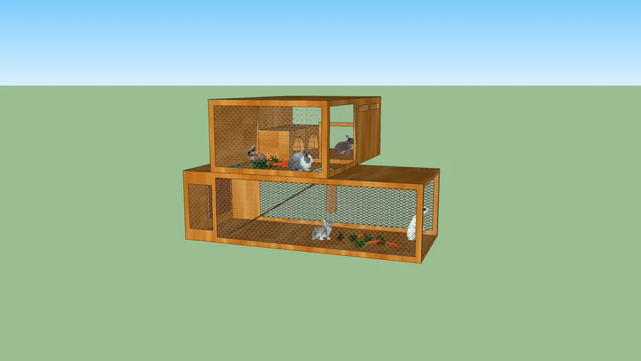 Casita Para Conejos