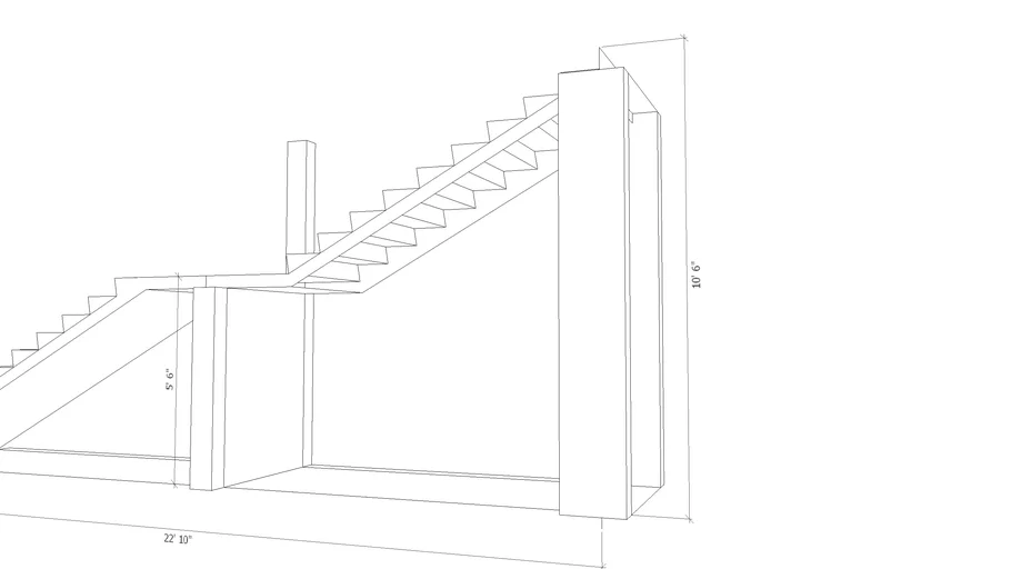Concrete Staircase, Escaleras en Concreto
