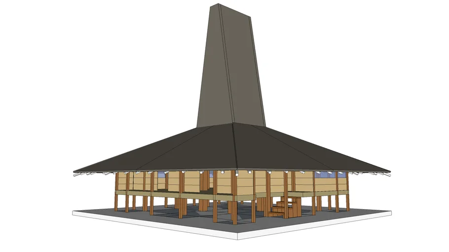 rumah menara Sumba