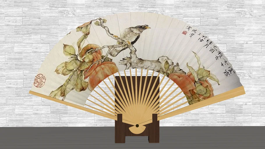 紙扇  Paper fan