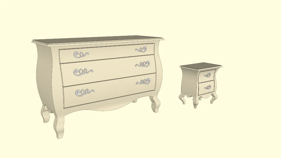 bedside and commode | 3D Warehouse