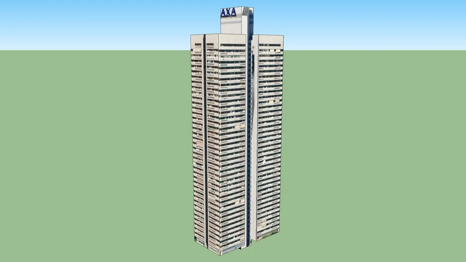 AXA-Hochhaus in Köln, Deutschland