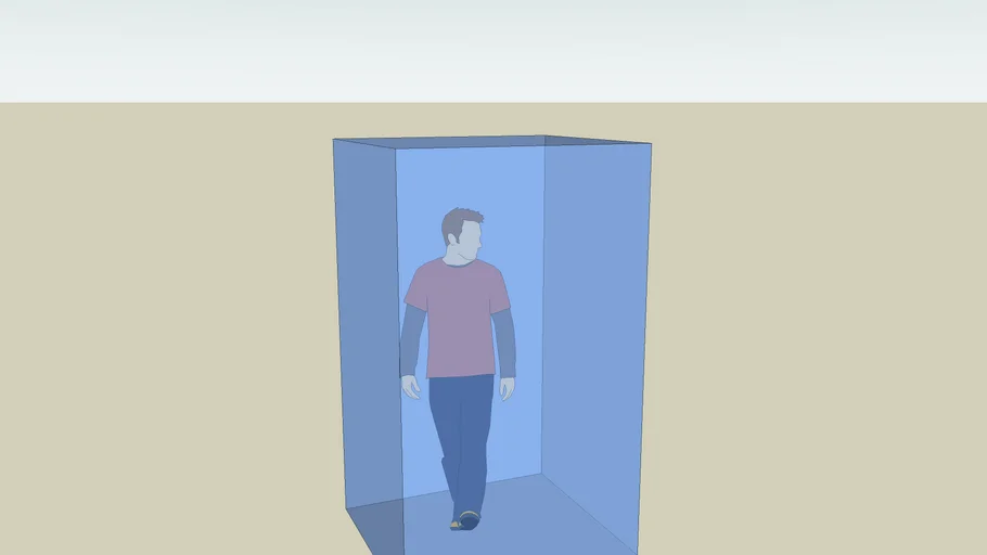lil man in a glass box | 3D Warehouse