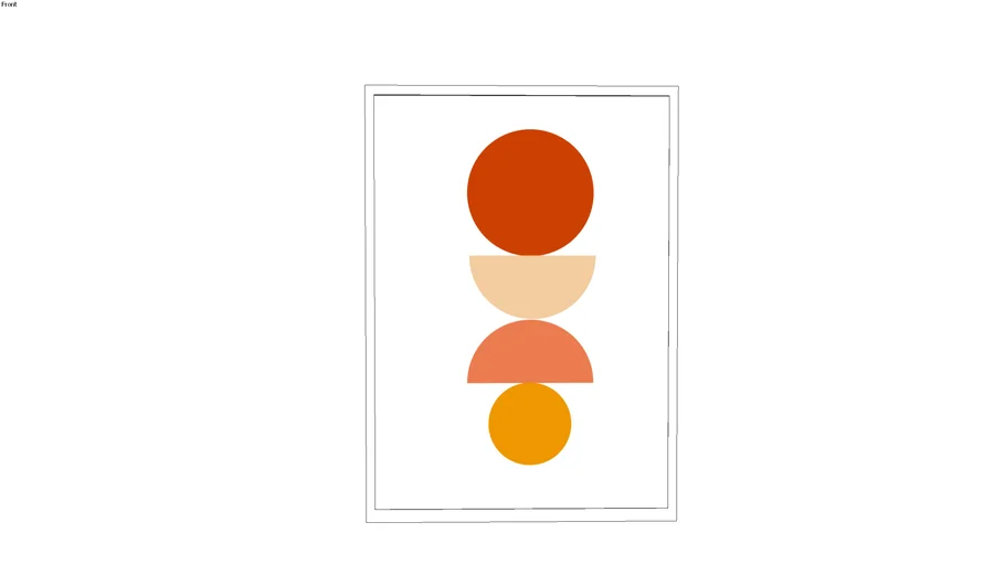 Quadro abstrato
