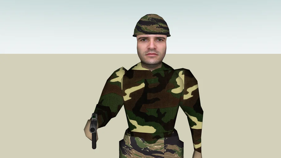 FCL Guerilla Armed With A P43