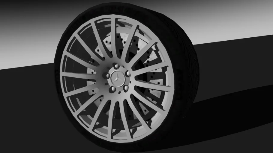 Mercedes-Benz CLK Black Series Wheel