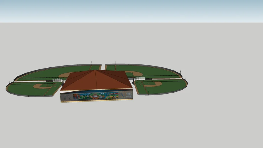 Urban youth Academy Baseball Fields | 3D Warehouse