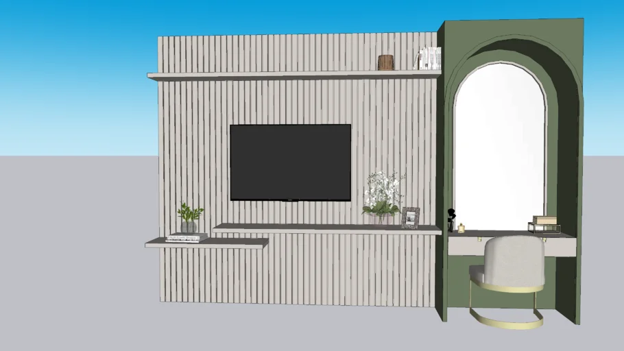 PAINEL DE TV / RIPADO / PENTEADEIRA 