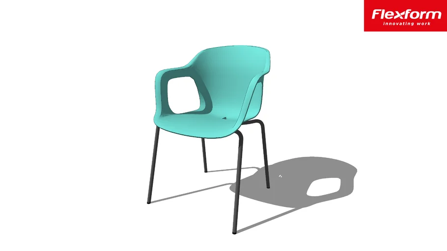 Flexform - Geos - 08602 - Cadeira fixa