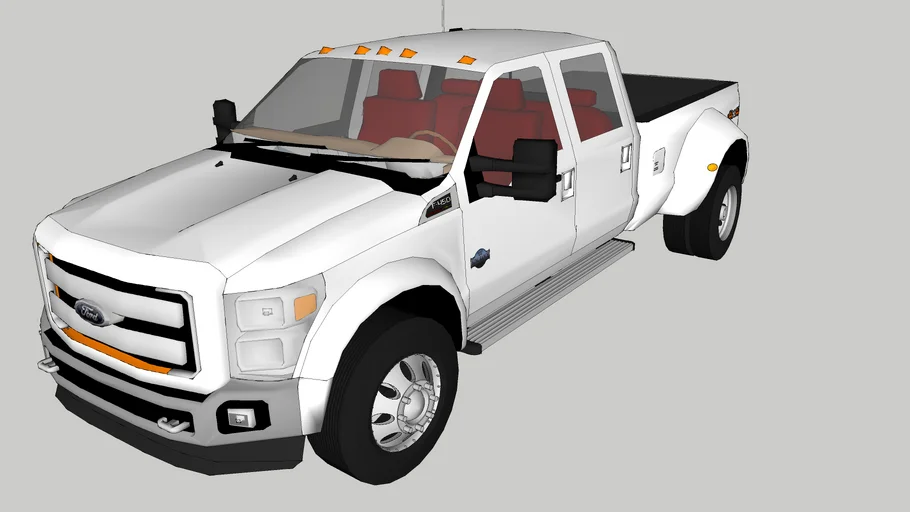 2013 Ford F450 Super Duty Lariat King Ranch 4X4 Crew Cab Dually