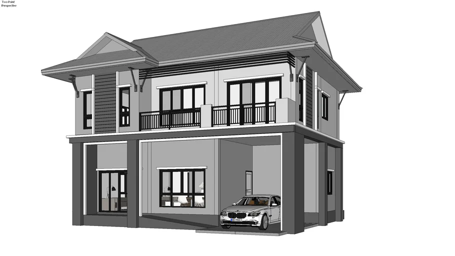 Home 2Story Thai Tropical