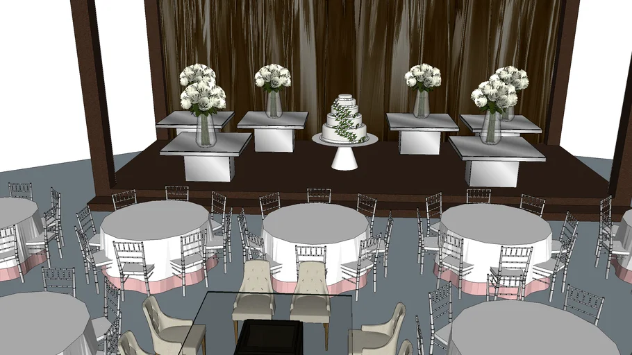 Projeto decoração casamento