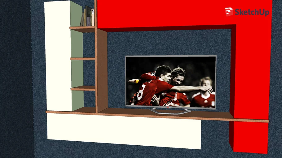 Modern TV Wall Panel