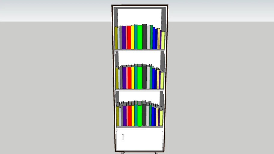 rak buku minimalis