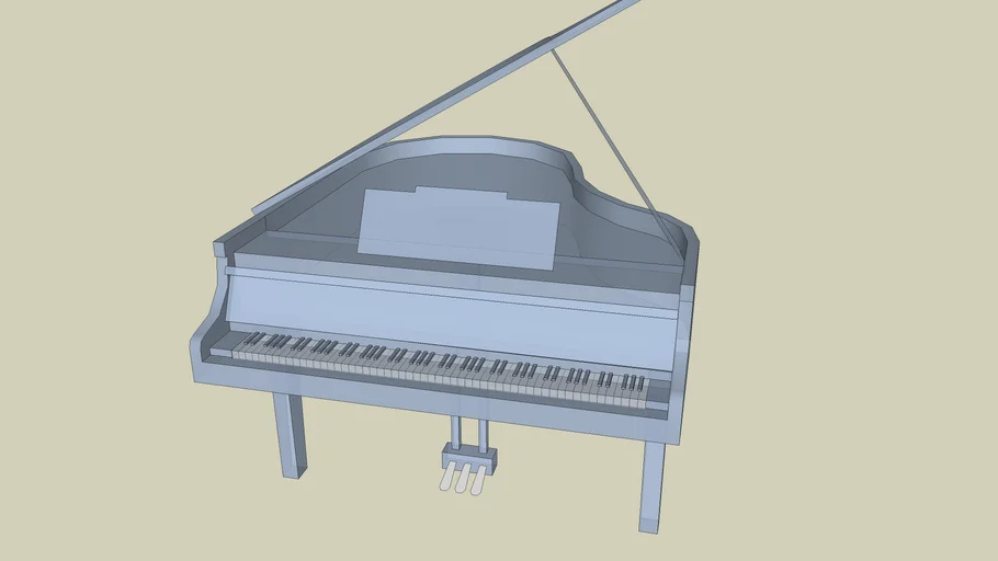 glass piano