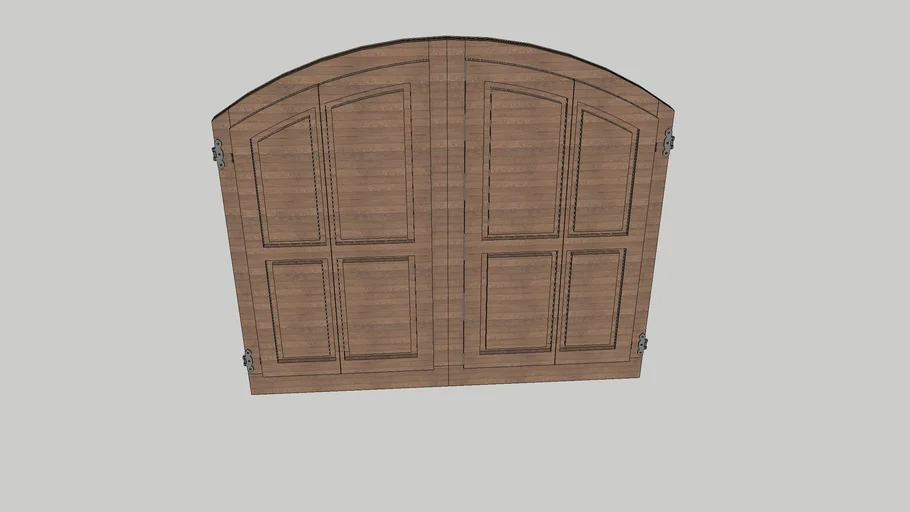 Ventana Madera - Vray Ready