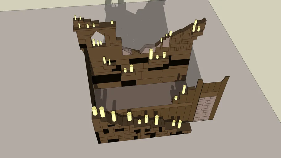 Halloween Horror Nights Sweet 16 blood masquerade stage prop