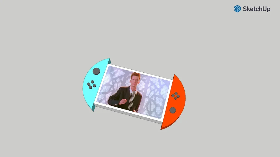  Nintendo Switch but it's a rickroll