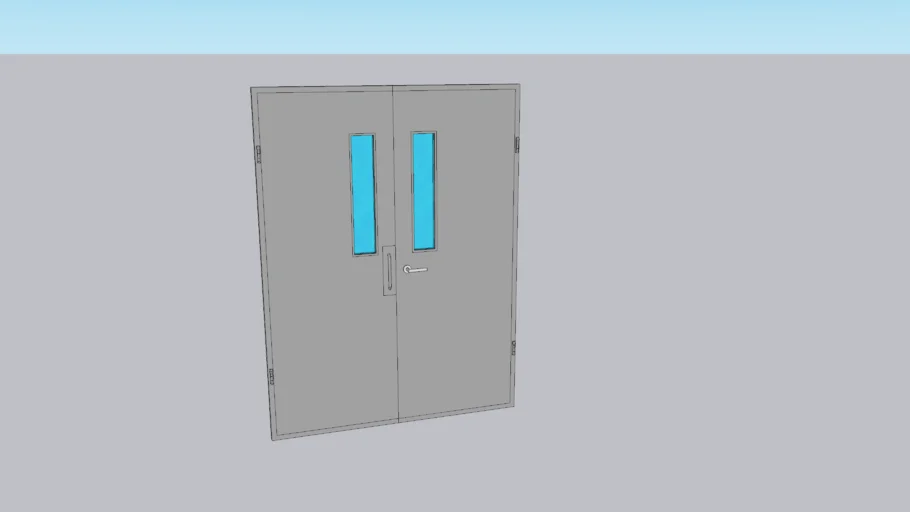 Puerta doble