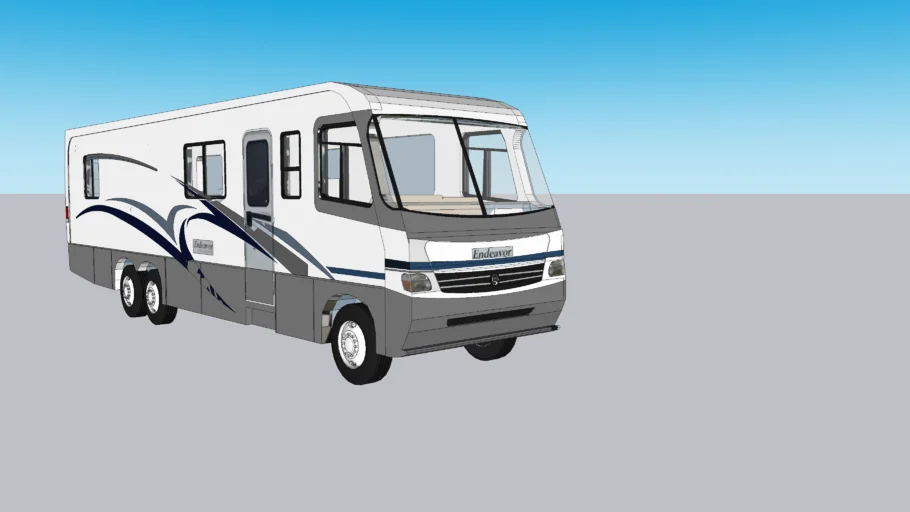 2000 Holiday Rambler Endeavor - Class A motor home - RV - (gray) -  (gasoline powered)