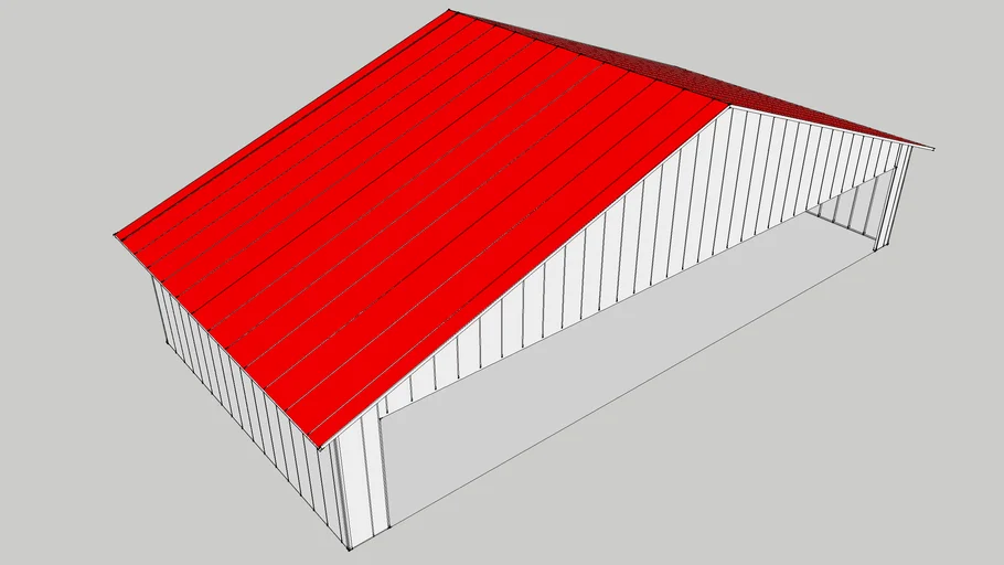 A plane garage