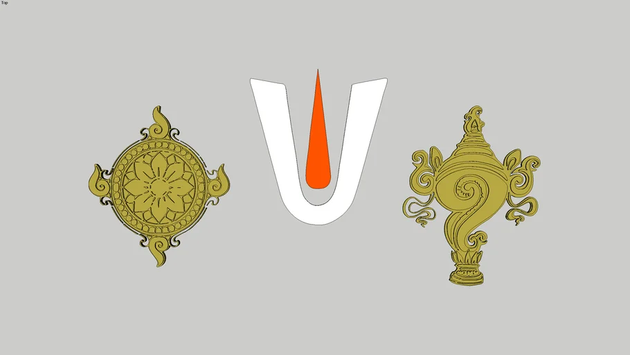 Tirupati Balaji Shanka Chakra Lord Venkateshwara