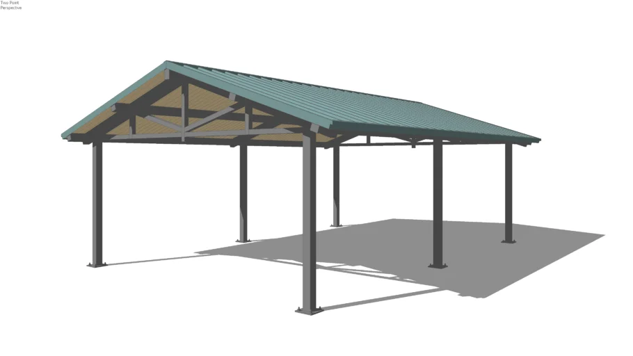 Gable - 20' x 30' w/ Architectural End