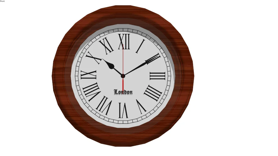 ANTIQUE LOOK VINTAGE WALL CLOCK