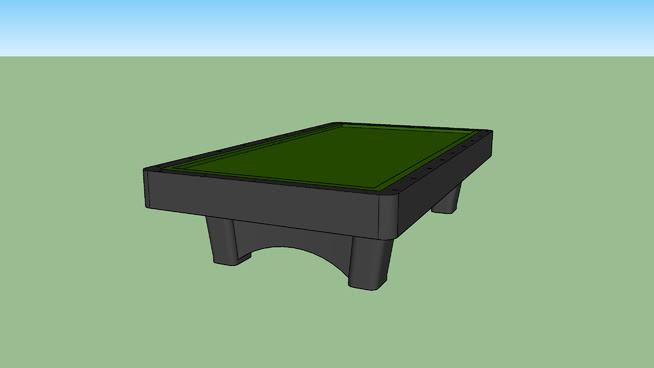 3 cushion billiard table