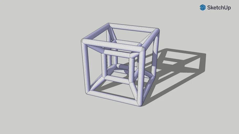 Tesseract 3D Printing Hypercube
