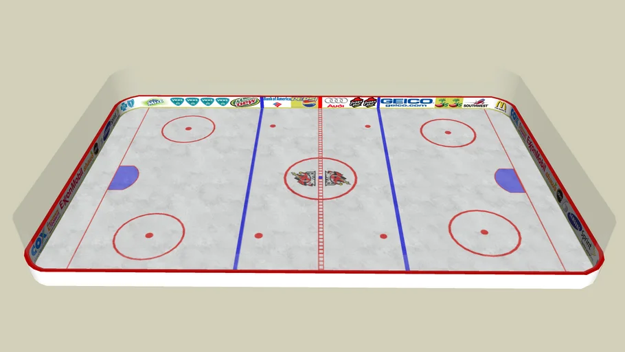 Ice Rink With Ads | 3D Warehouse