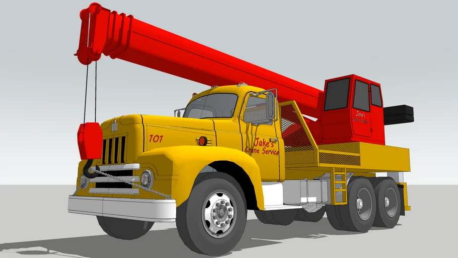 1953 IH R190 Crane Truck