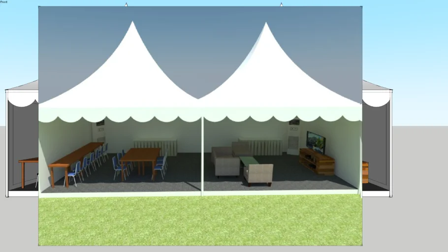 tenda sarnavile 5x5 