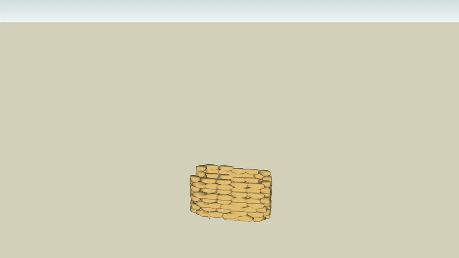sandbag bunker