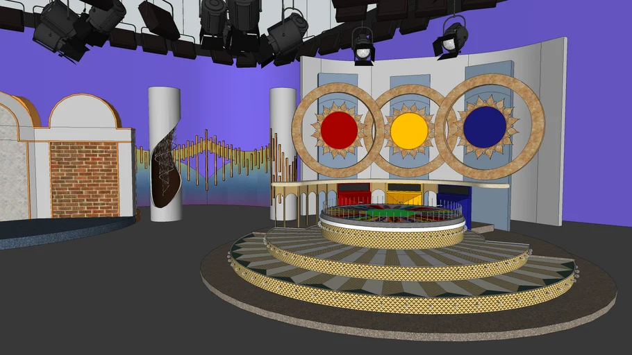 Wheel of Fortune set 1986-1987