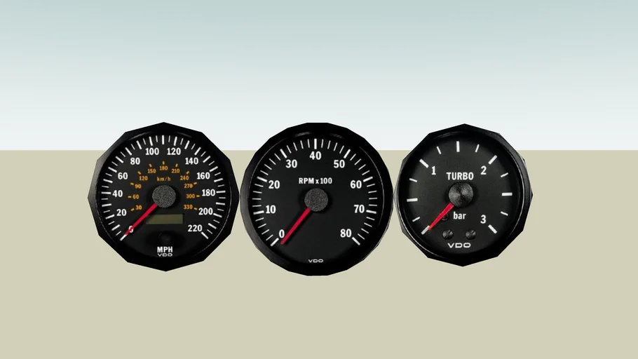 Speedometer | 3D Warehouse