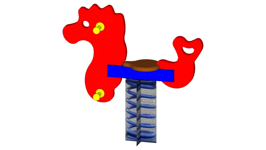 Muelle de Juegos Infantiles - Caballito