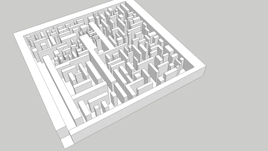 maze | 3D Warehouse